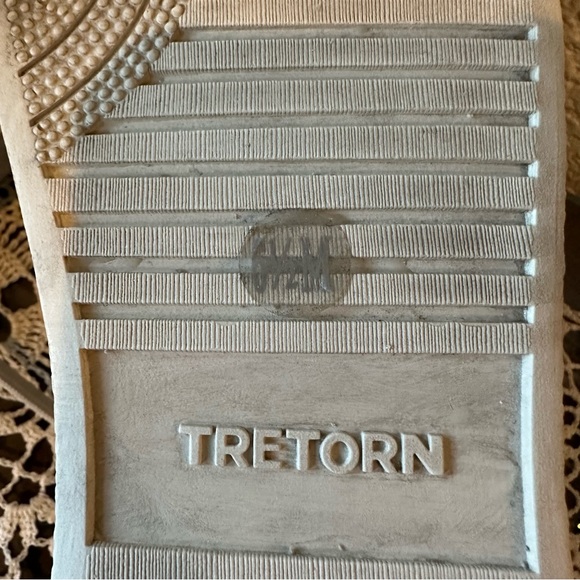 Tretorn Original Nylite Light Tan Leather Lace Up Sneakers - Picture 13 of 15